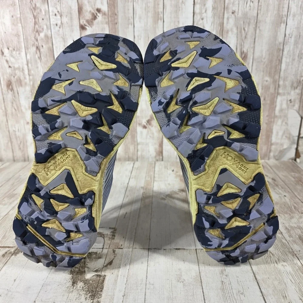 Hoka One One Torrent 2 Womens 8.5 Trail Running Shoes Blue 1110497 PIBT